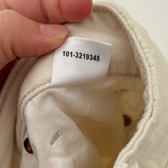 Paige Colette Crop Flare Raw Hem Jeans - Picture 12 of 12